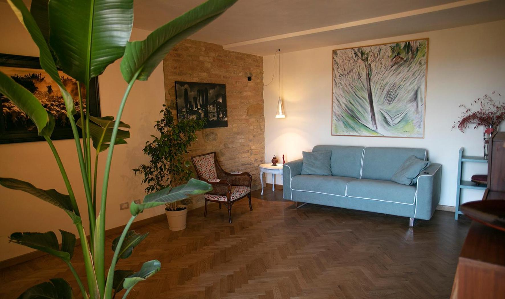 Appartamento Le Palme Con Terrazze In Centro San Gimignano Exterior photo
